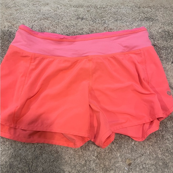 lululemon athletica Pants - Lululemon speed up shorts. Mid rise.